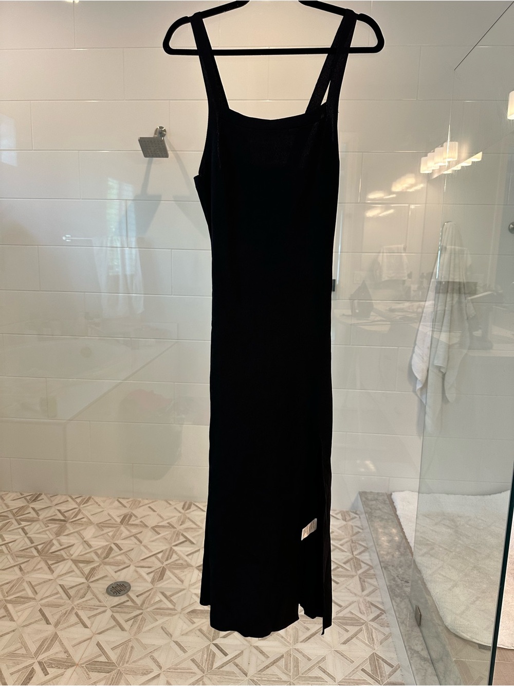 Deluc Black Tank Maxi Dress